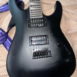 Jackson Black Guitar 