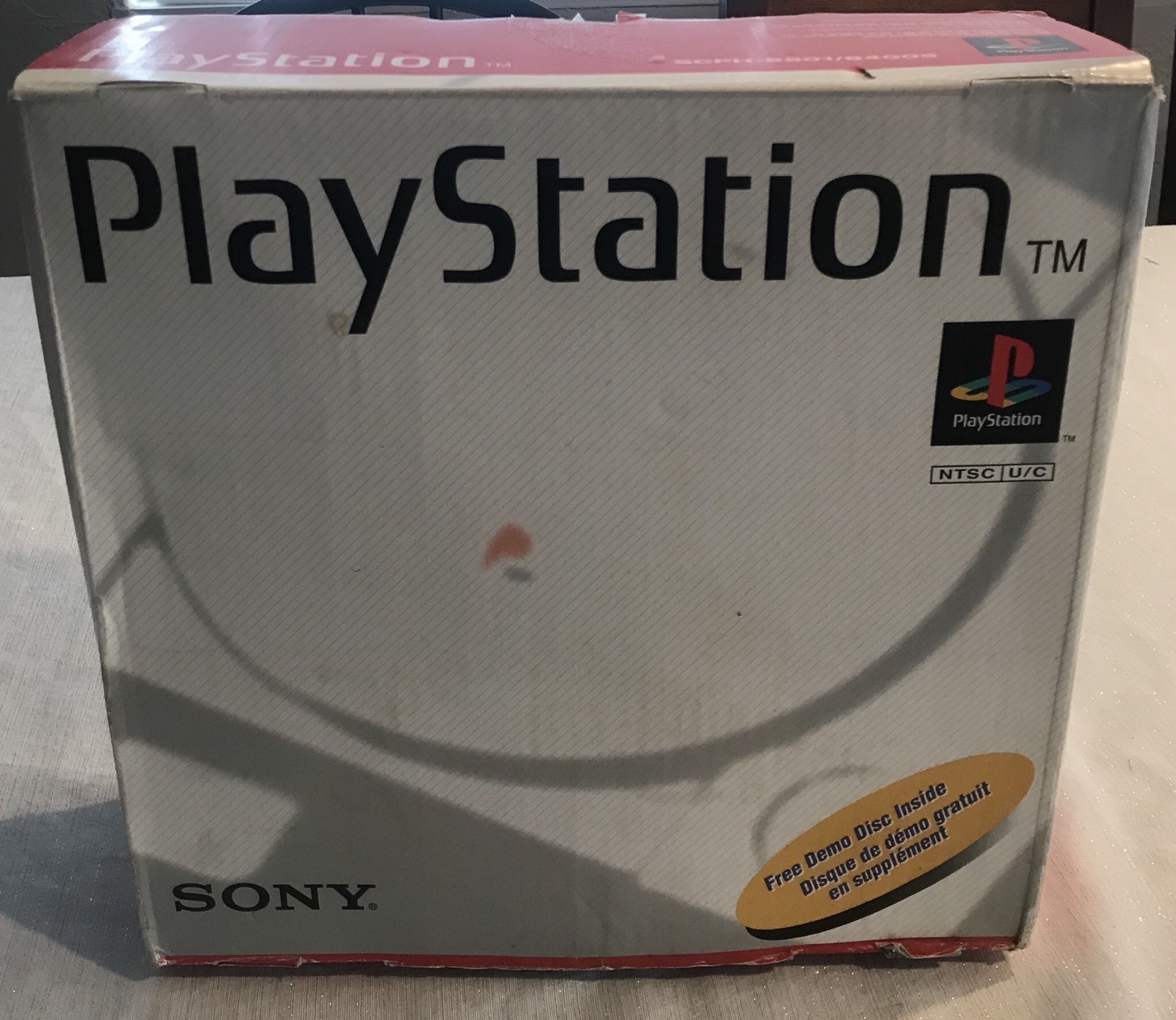 Original Playstation Console Complete in the Box up for Sale - PS1