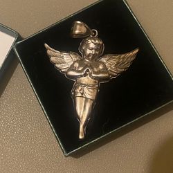 2.5” Angel Pendant Sterling Silver 925