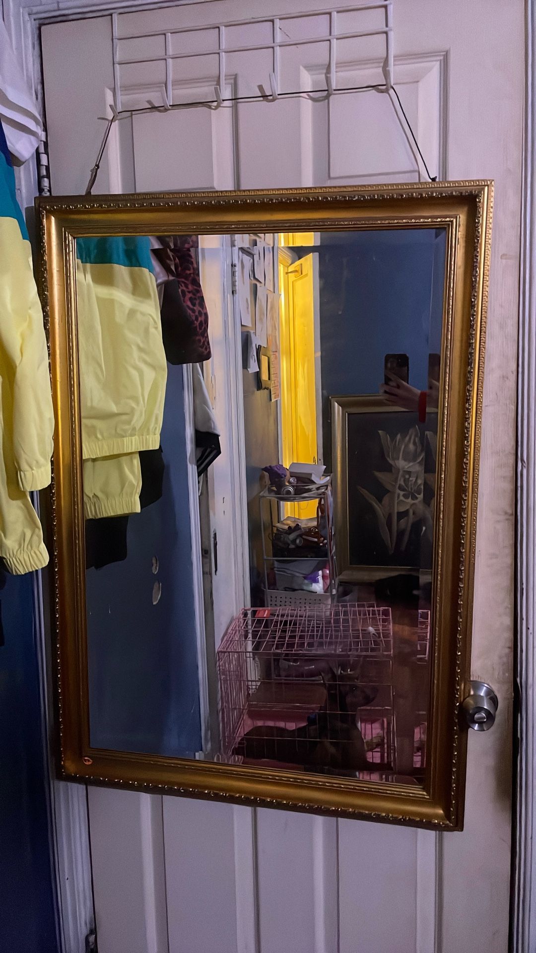 Antique Golden Mirror