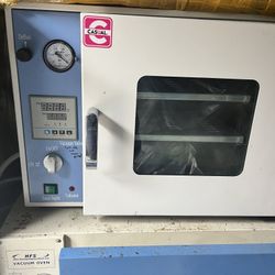 2 Vacuum Ovens W Vacumm Pumps Fittings Shelfs Wax Extraction Bundle