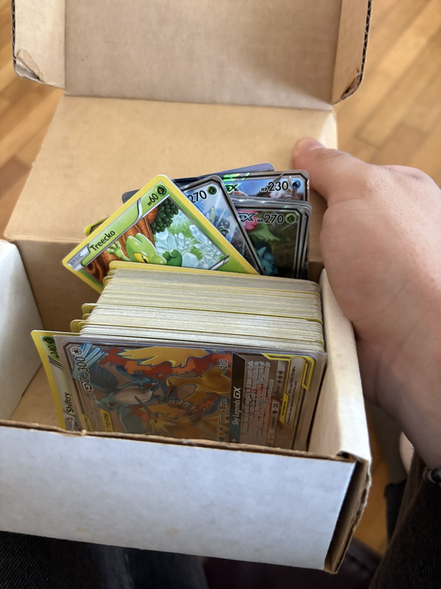 lot of base/ex/gx pokémon cards