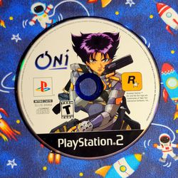 Oni Sony PlayStation 2 PS2 Game Disc Only tested Works!!