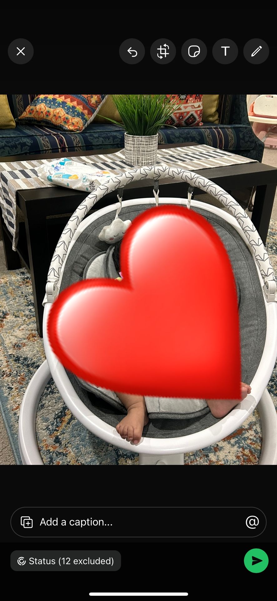 Electronic Baby Swing