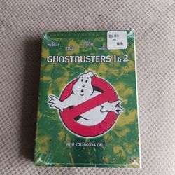 DVD Ghostbusters 1 and 2