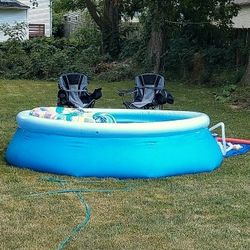 Pool With Filtration System 10'x3'