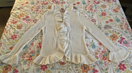 Faded Glory sweater. Cream colored