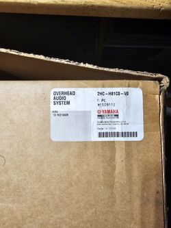 Yamaha Overhead Audio System