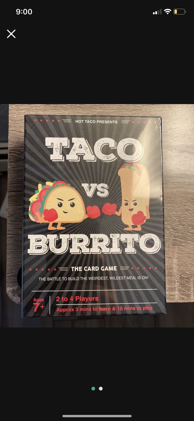 Taco Vs burrito Game