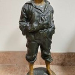 Vlaclav Szczeblews "The Whistler Bronze" 17" Tall