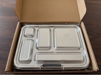 Stainless Steel Bento Lunch Box – 5 Compartments