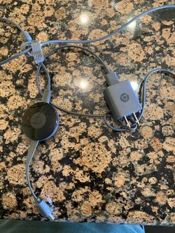 Google Chromecast With Charger 