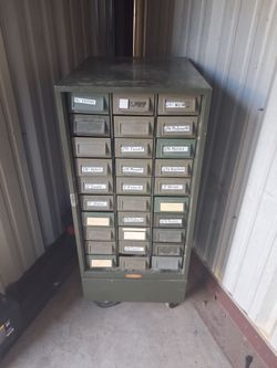 Steal Age thirty draw vintage cabinet