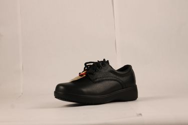 Cactus LS40 Black Lace-Up Work Shoes - Size 8.5