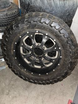 BMF wheels And Tires 8 Lug GMC CHEVY 