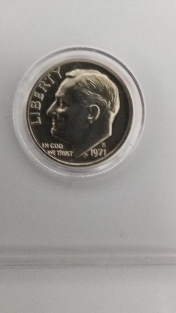 1971 S Proof Dime