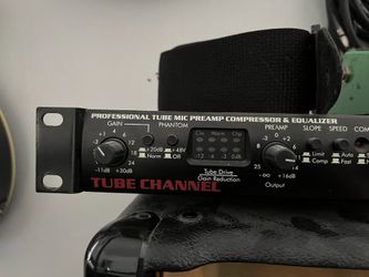 Art Professional Tube Mic Preamp Compressor and Equalizer, WORKING