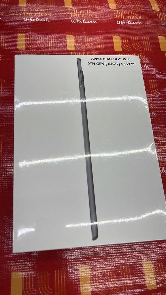 iPad 10.2inch 64gb 9th Gen WiFi Brand New Sealed With 1 Year Warranty