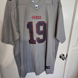 NEW 49ERS JERSEY SIZE 3XL FOR MEN