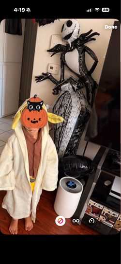 Toddler Yoda costume