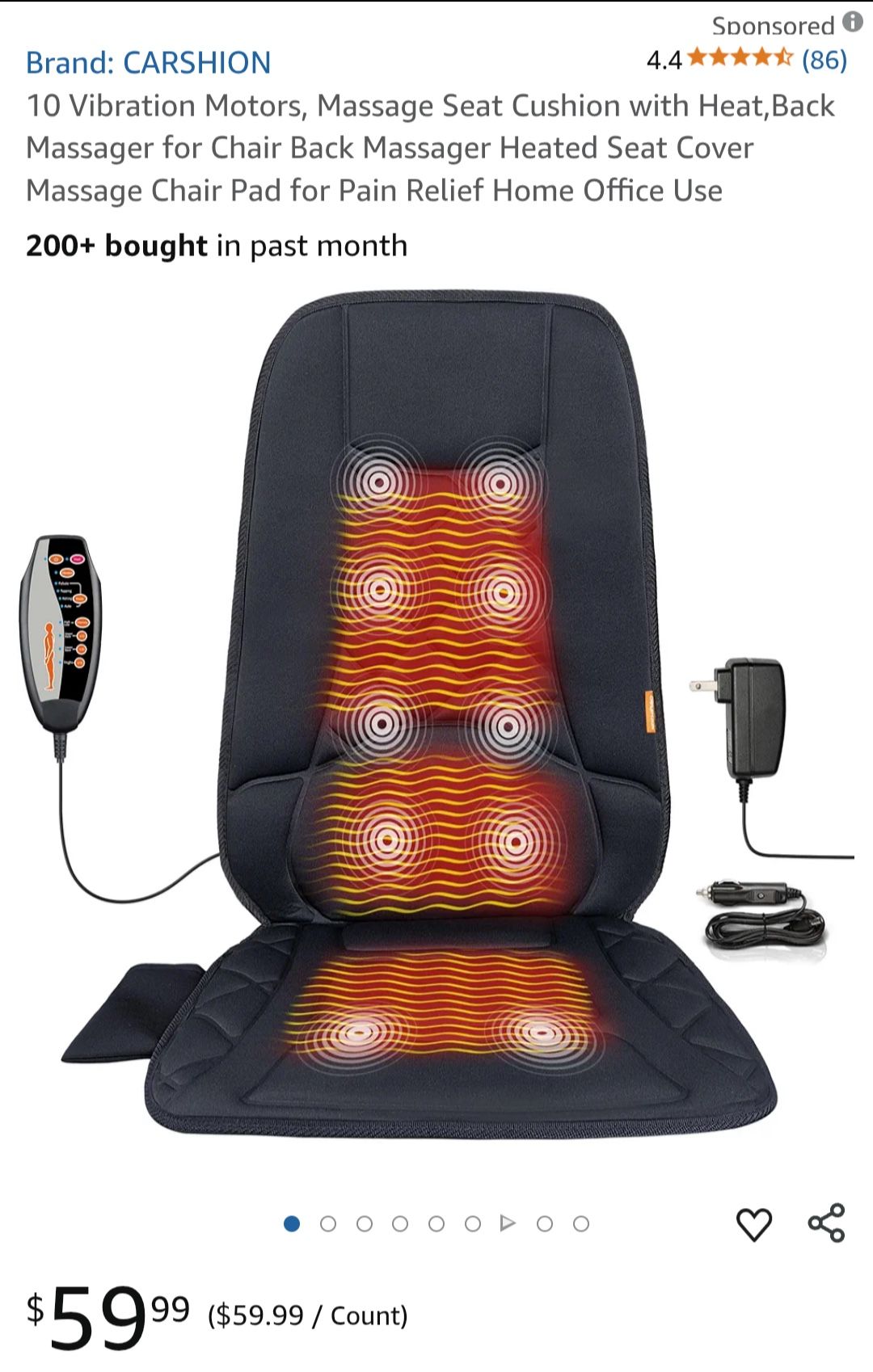 massage seat cushion
