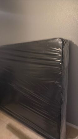 Mattress Still in Plastic Wrap