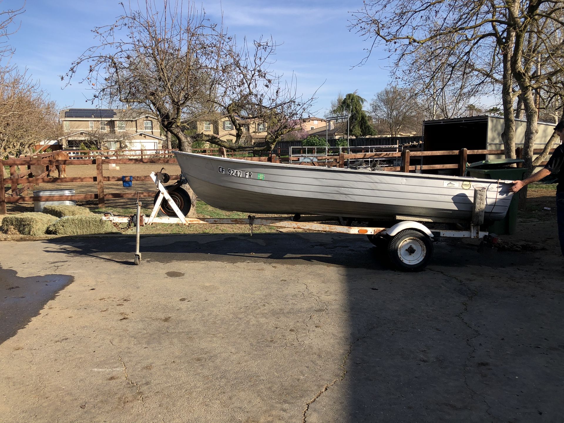 14ft Mirro Craft Aluminum Boat... $700 obo