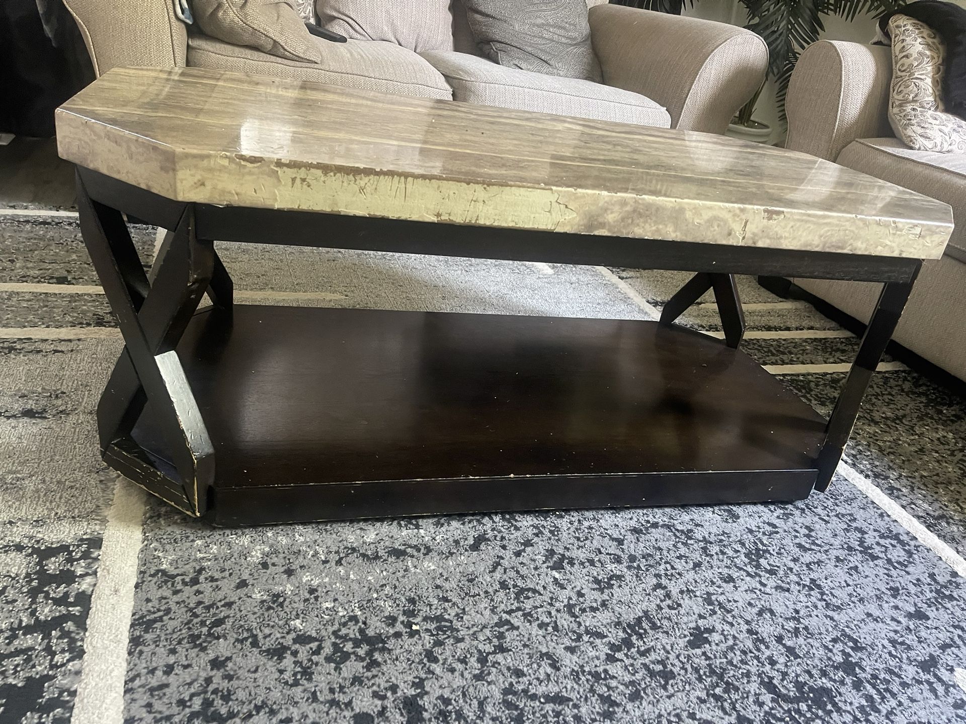 One Coffee Table and One end Table