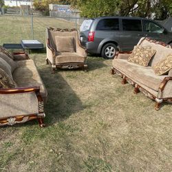 2 Couches And A Chair 