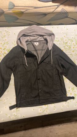 LRG Triple Black Denim Selvedge Hooded Jacket