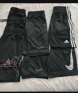Boys Nike and adidas shorts 7 total size 10/12