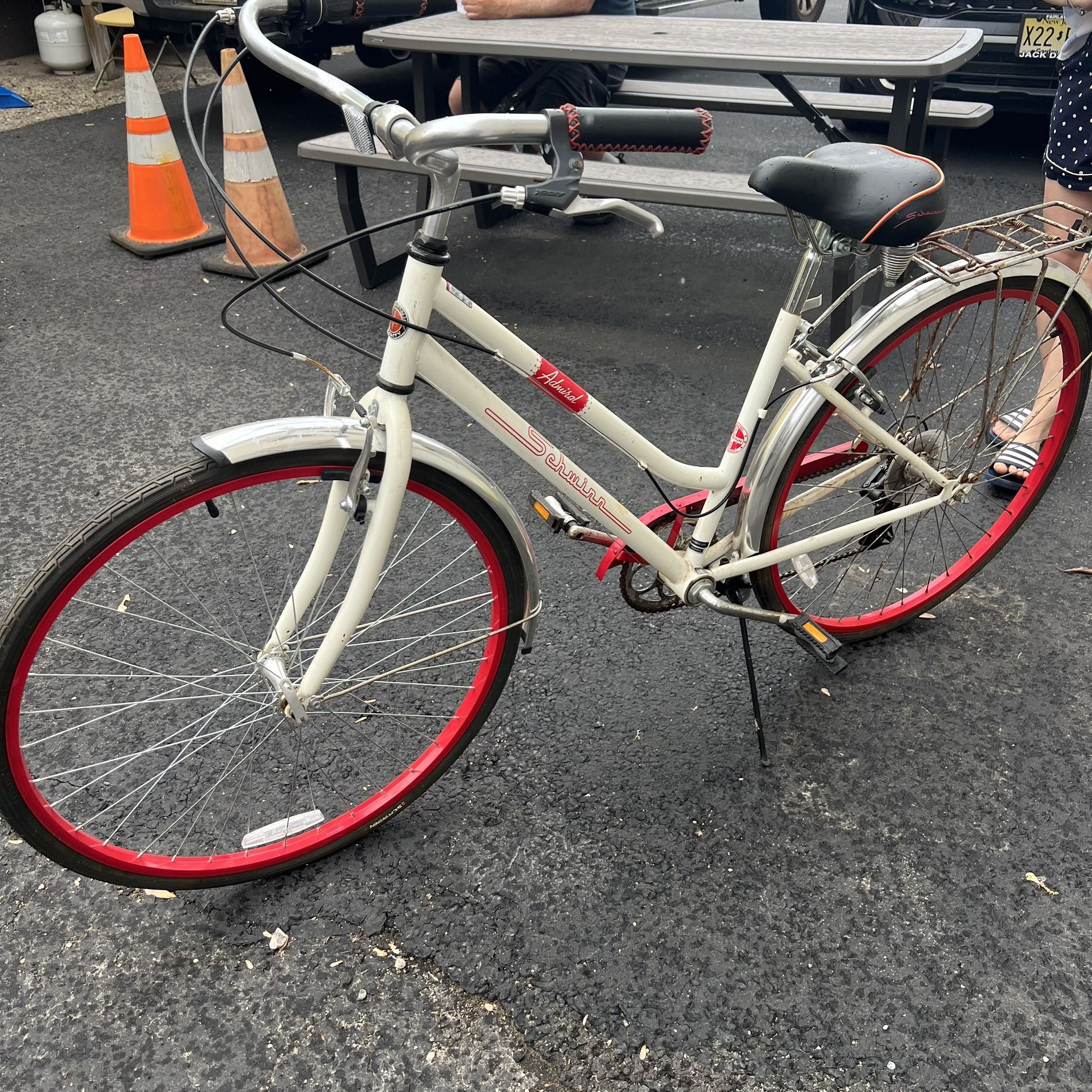 Vintage Schwinn Admiral Beach Cruiser