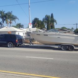 1980 Sea Ray With  Aluminum Trailer.