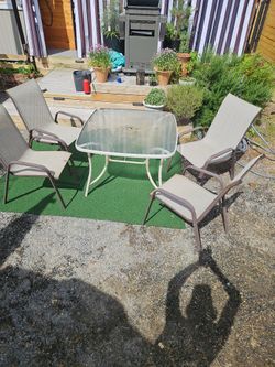 Patio Table And Chairs