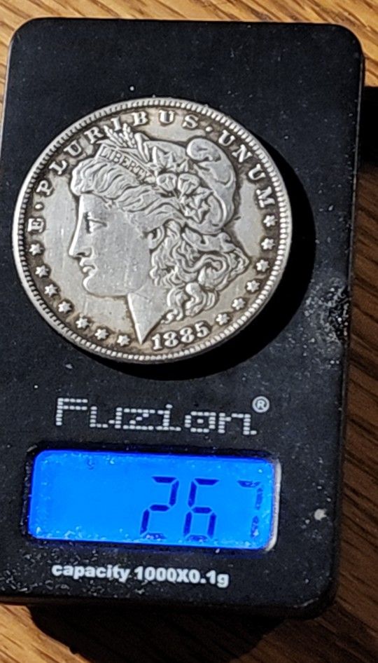1885 Morgan Dollar Coin