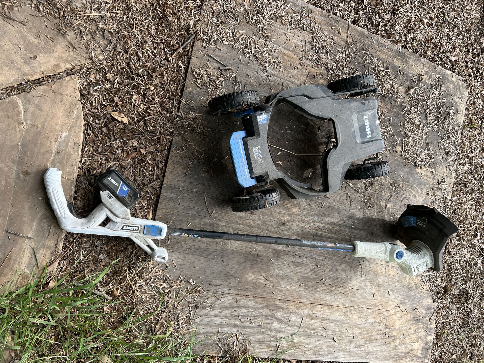 Mower and Edger and Trimmer