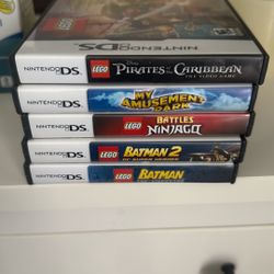 5 Nintendo DS Games 