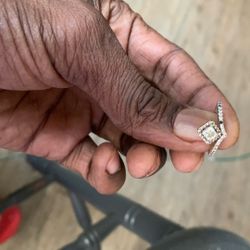 White Gold Diamond Engagement Ring