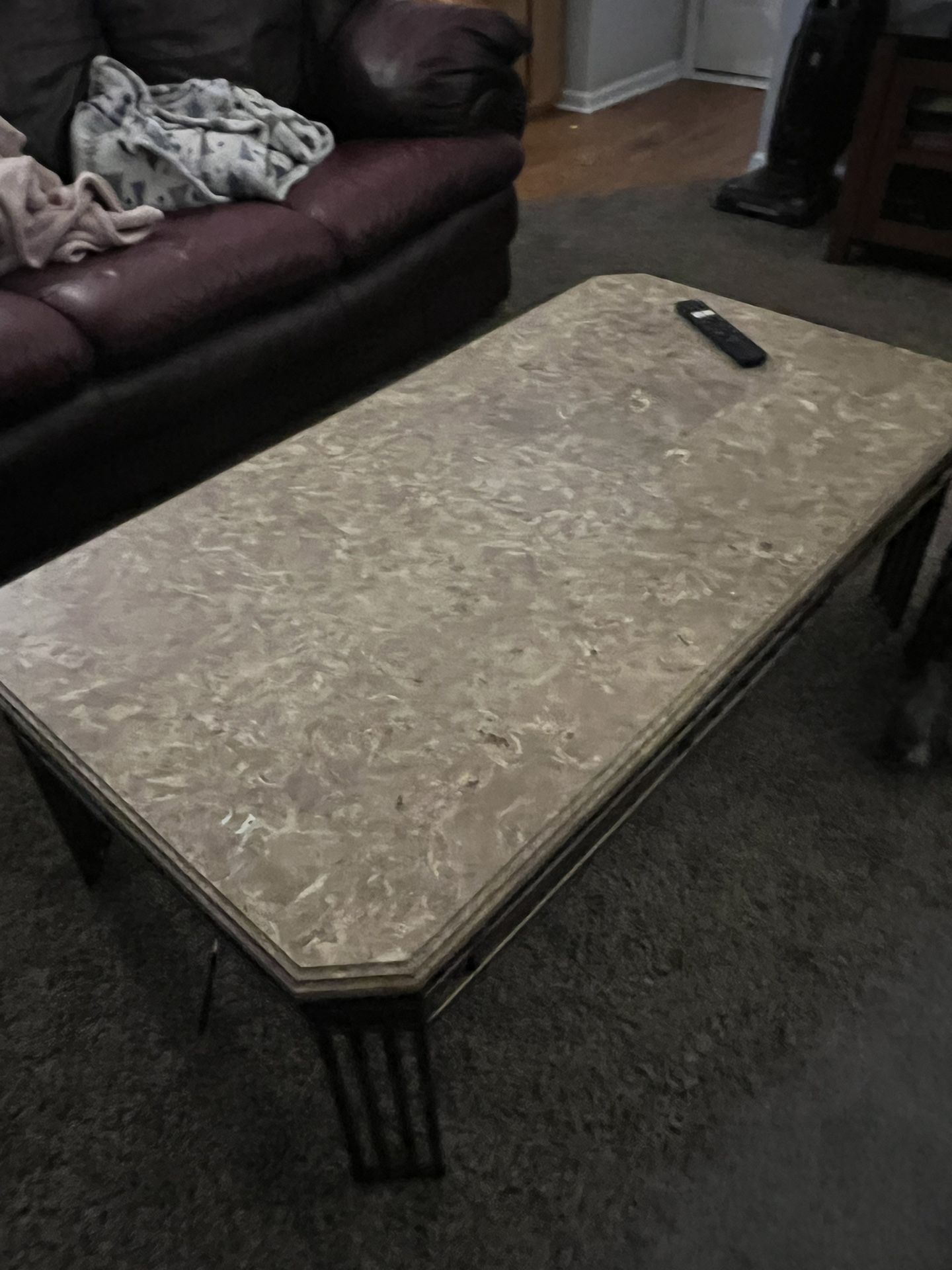 Coffee And Side Table 
