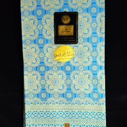 Authentic Printed African Fabric Vartiable Opulant Java Block Print 6 yrds-Anning Textile