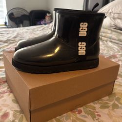 Black Rain Boots Ugg