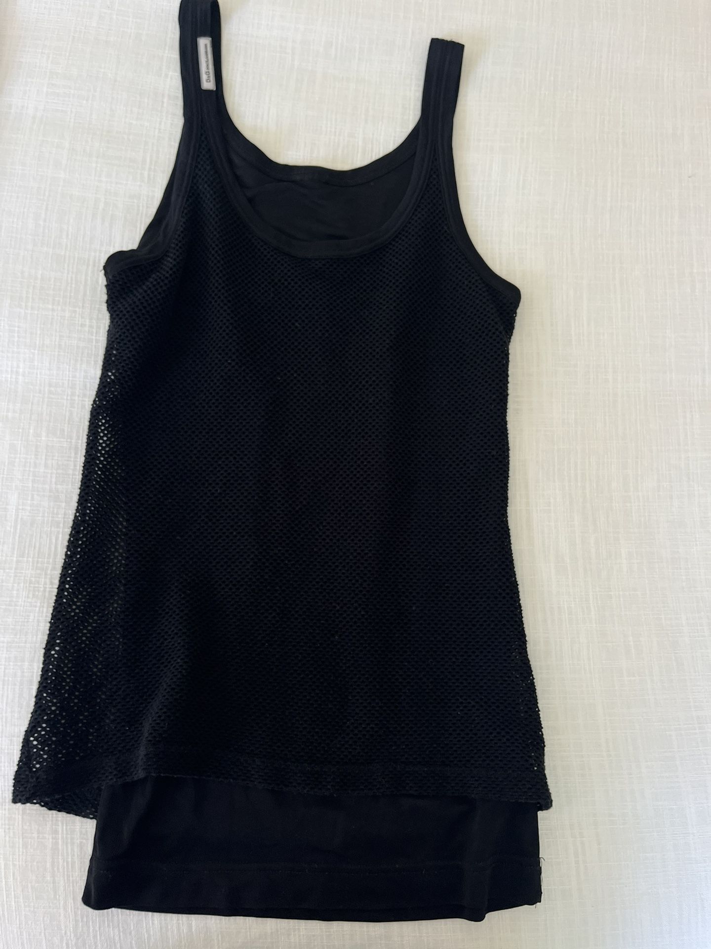 Dolce & Gabbana Vintage Fishnet tank