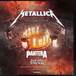 Metallica And Pantera Tickets