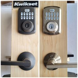 Kwikset 250 Keyless Entry Deadbolt With handle