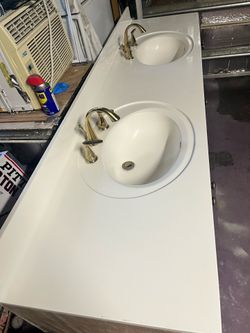 Extra large vanity