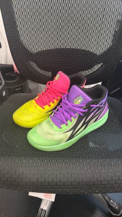 Lamelo Ball Rick n Morty sneakers