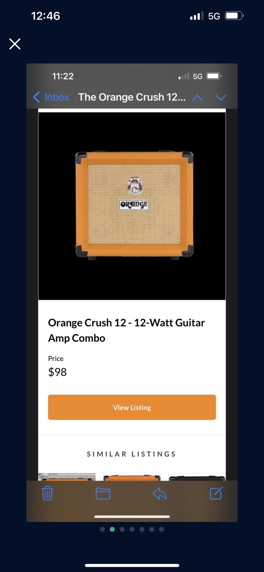 Orange π Guitar Amp