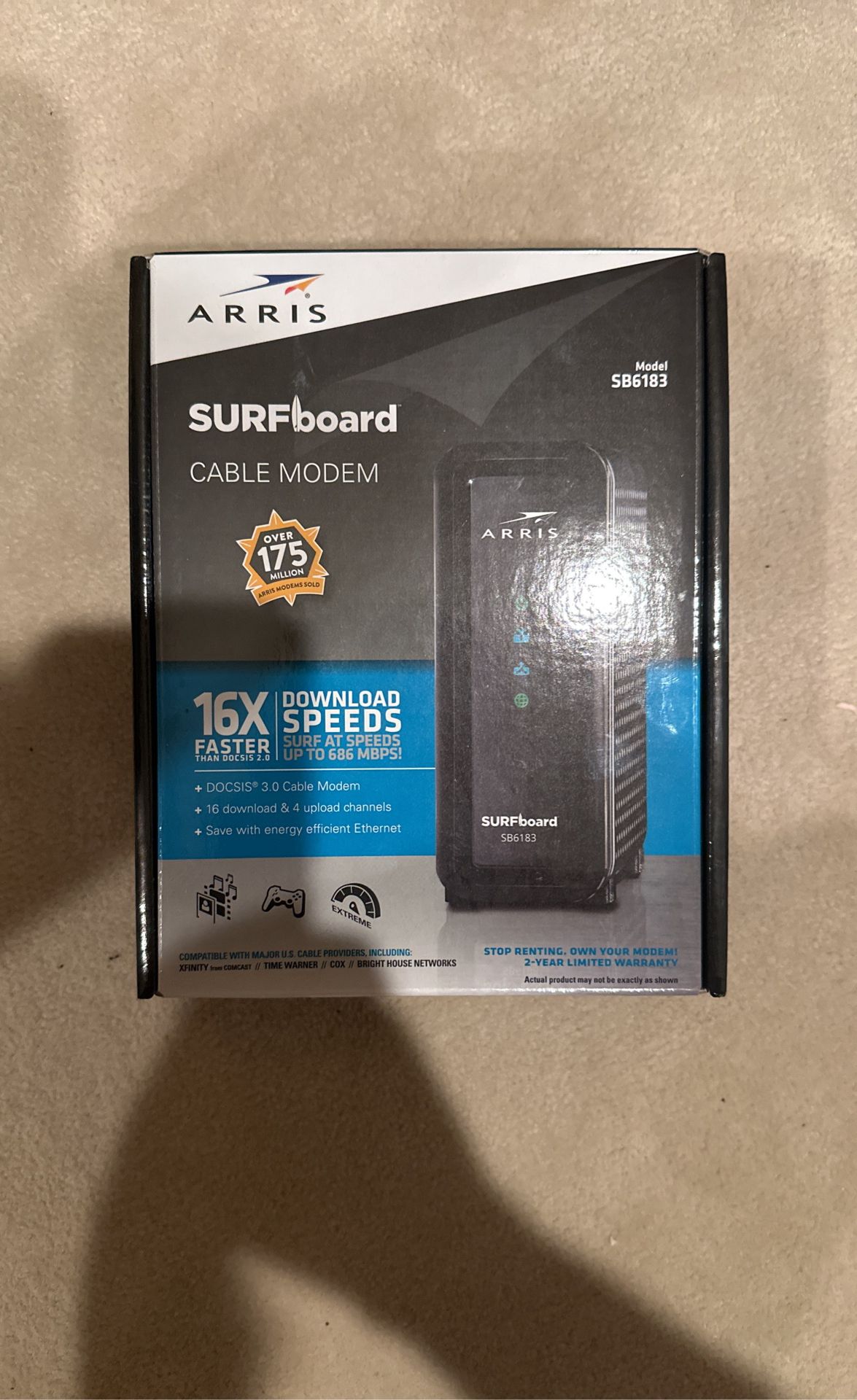 Arris SB6183 Modem