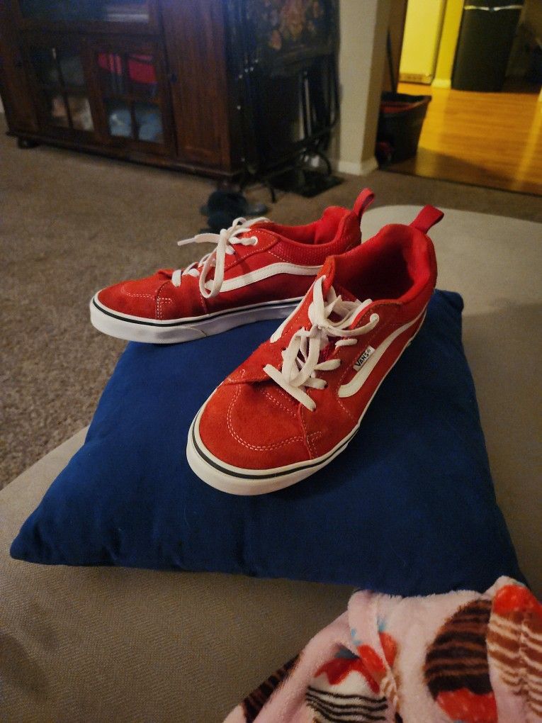 Vans Red Size US Youth 6