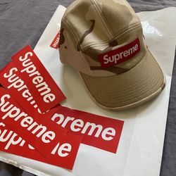 Supreme wool Camo Hat